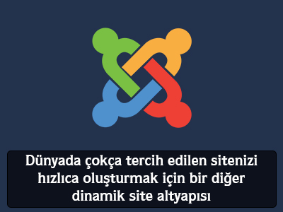 Dünyada çokça tercih edilen sitenizi hızlıca oluşturmak için bir diğer dinamik site altyapısı